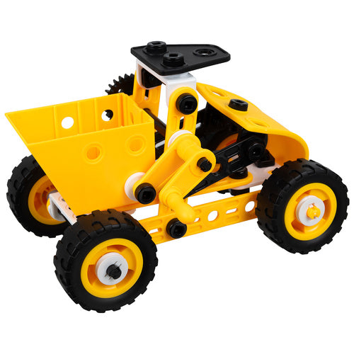 Set 100 piese de construit masini 3D, Zola, unelte si accesorii incluse, brosura cu modele, cutie depozitare Set 100 piese de construit masini 3D, Zola, unelte si accesorii incluse, brosura cu modele, cutie depozitare